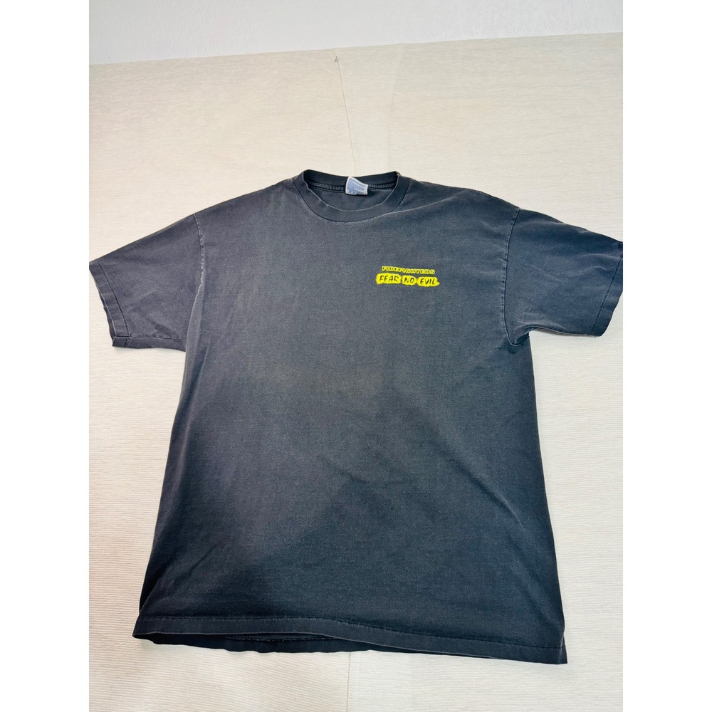 Vintage 1994 Hells Gate Firefighters T Shirt XL Hanes USA Fear No Evil 90s